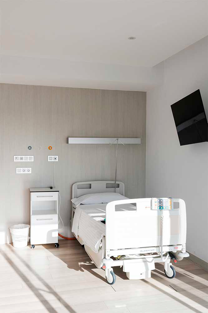 rooms. Facilities. Hospital Recoletas Salud Marbella